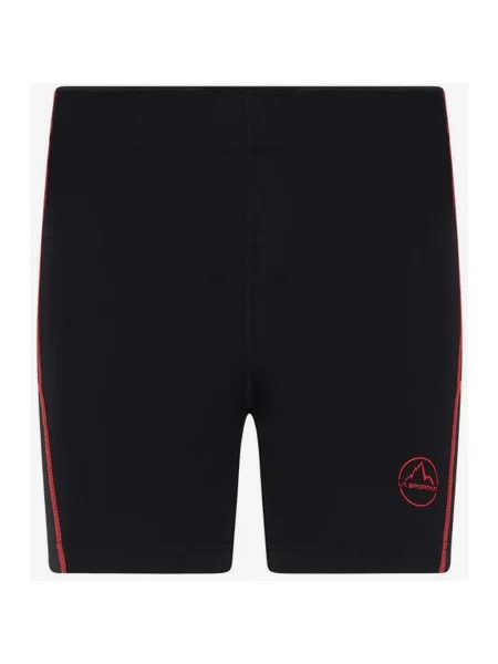 La Sportiva Triumph Obcisłe szorty w kolorze czarno-czerwonym S czarne