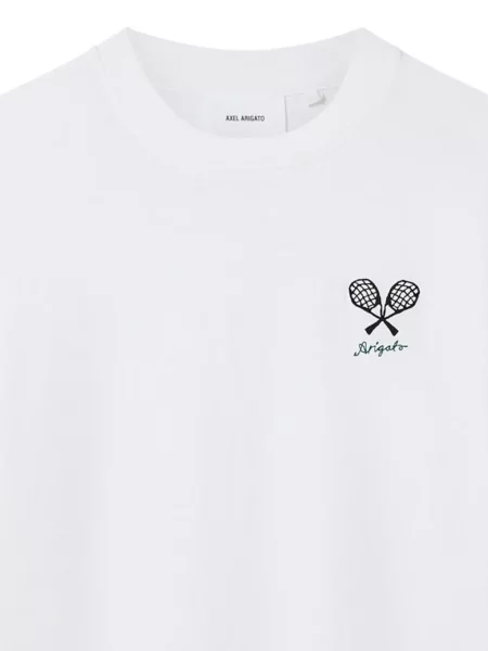 Tricou Axel Arigato cu autograf alb