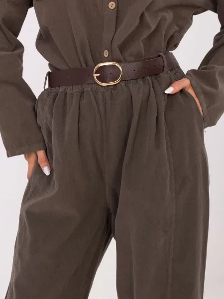 Pantaloni Italy Moda kaki