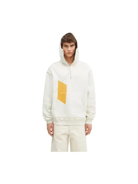 Bluza A-cold-wall* z kapturem beżowa