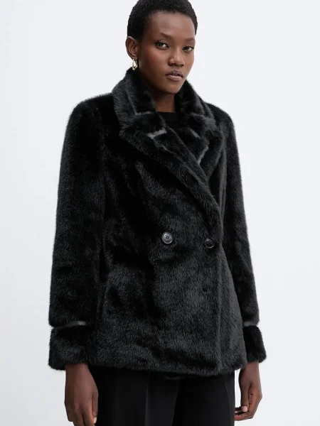 Twinset palton negru