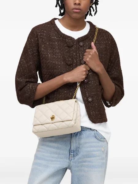 Colier Marc Jacobs din piele matlasat