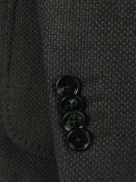 Sacou Scabal cu rever verde
