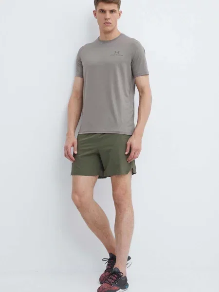 Under Armour športne kratke hlače Vanish Woven zelena