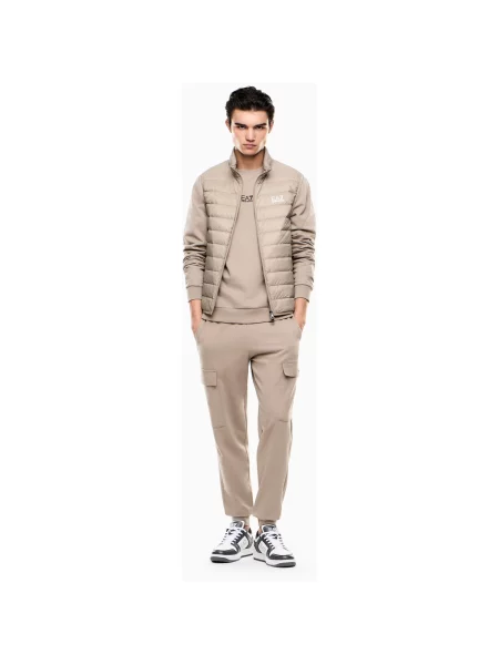 Pantaloni sport Emporio Armani Ea7 bej