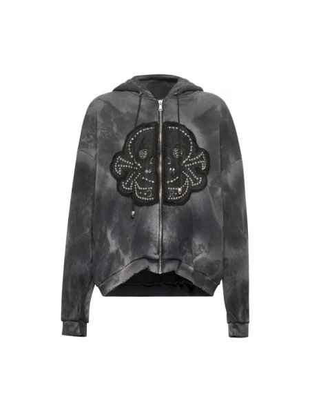 Bluza z kapturem John Richmond z kapturem czarna