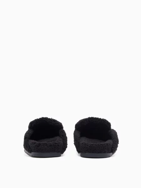 Кожаные лоферы Armani Exchange черные