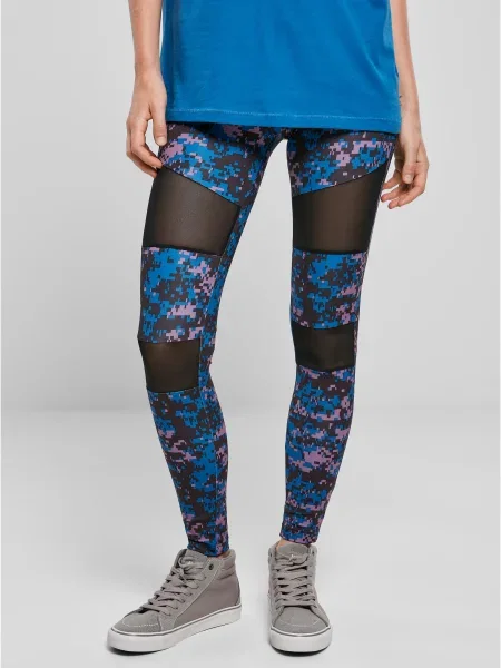 Legginsy Urban Classics z siateczką czarne