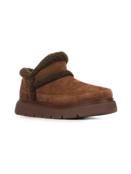 Bačkory Skechers hnědé