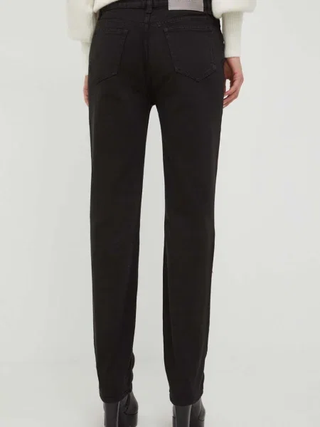 Trussardi farmer női magas derekú fekete