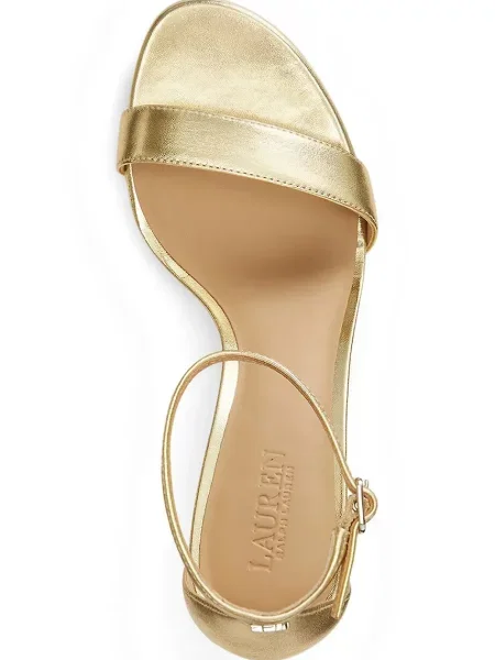 Кожаные босоножки Lauren Ralph Lauren