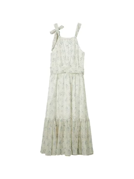 Rochie midi B+ab cu model floral cu imagine
