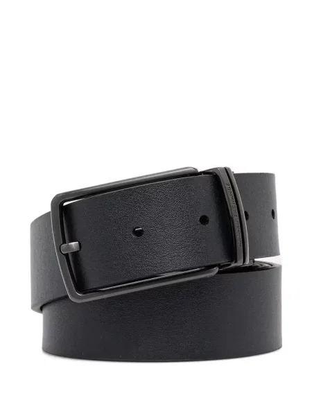 Cu centură curea Armani Exchange din piele negru
