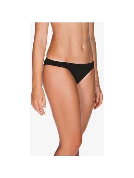 Dół od bikini Arena Solid Bottom czarno-biały 28 białe