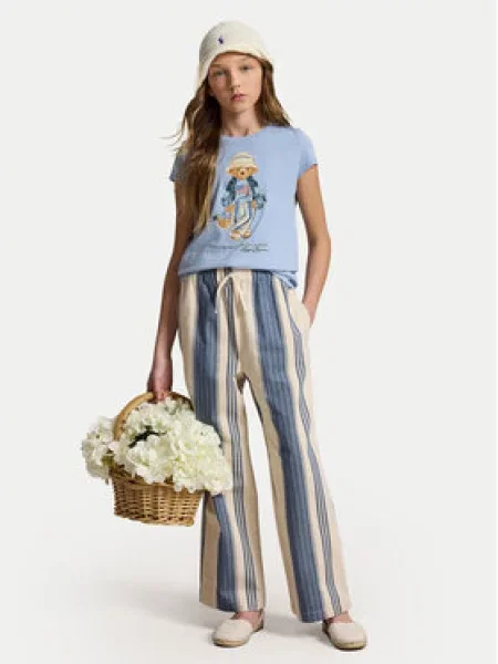 Polo Ralph Lauren Marškinėliai Žydra mėlyna