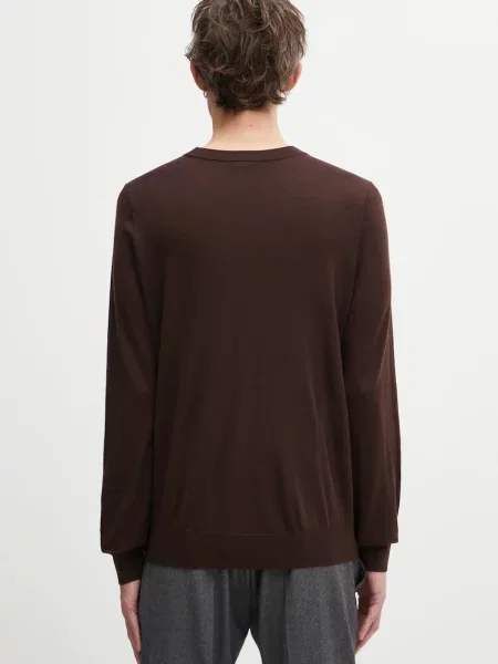 Шерстяной легкий свитер Paul Smith черный