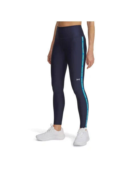Legginsy Under armour model dla kobiet niebieskie