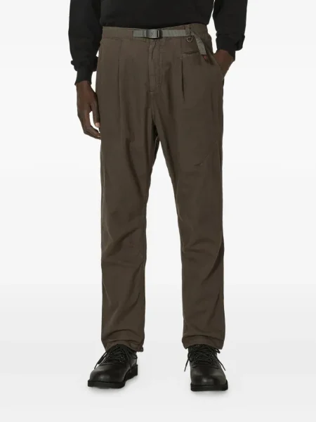 Pantaloni Undercover plisate maro