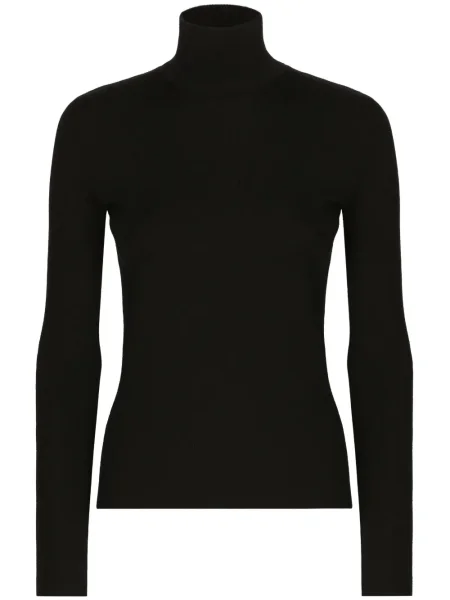 Pulover Dolce & Gabbana din cașmir negru