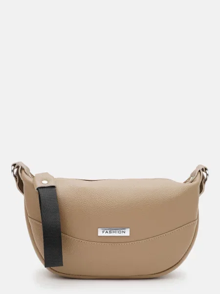 Borsa Leather Поясна сумка Шкіра бежевий