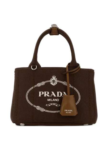 Mini geantă Prada mini maro