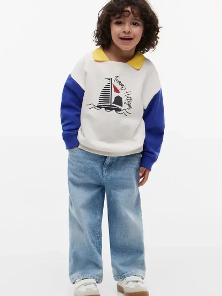 Суитчър Tommy Hilfiger бяло