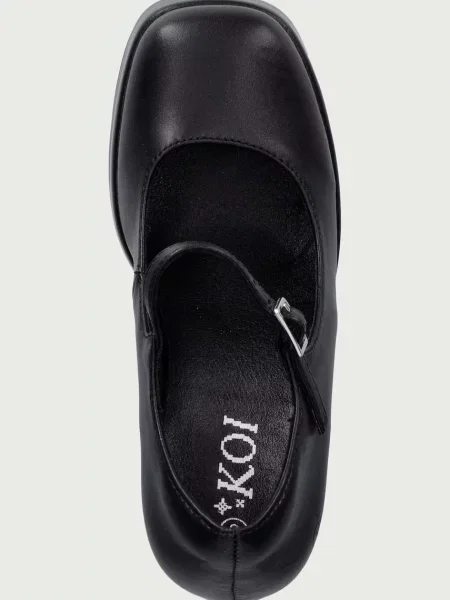 Туфли Koi Footwear на платформе черные