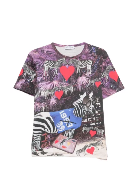 Tricou The Artistylist cu imagine violet