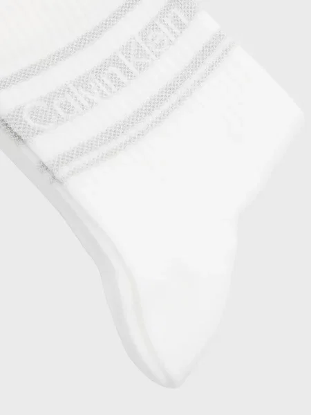 Короткие носки Calvin Klein белые