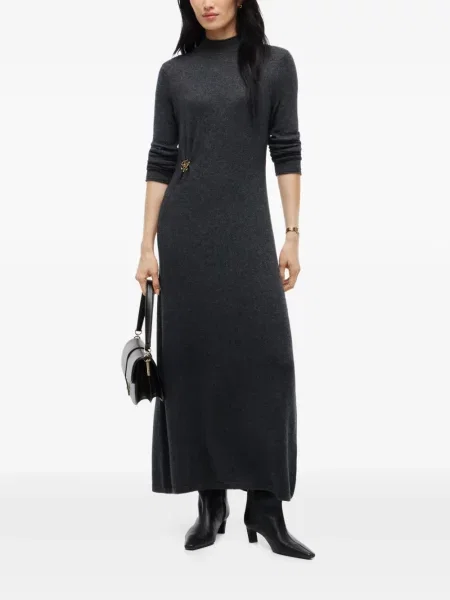 Rochie maxi Tommy Hilfiger gri