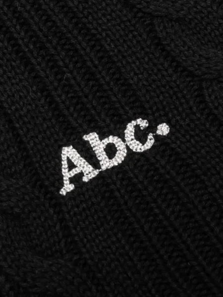 Cardigan Advisory Board Crystals tricotate de cristal negru
