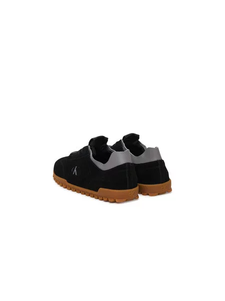 Tenisice Calvin Klein Low Profile Run MG Sue crna