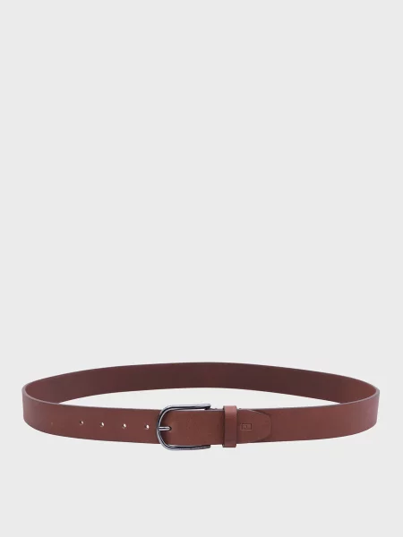 Кожаный ремень Tommy Hilfiger коричневый