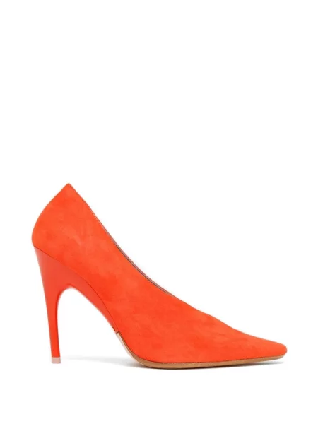 Pantofi cu toc Balenciaga portocaliu