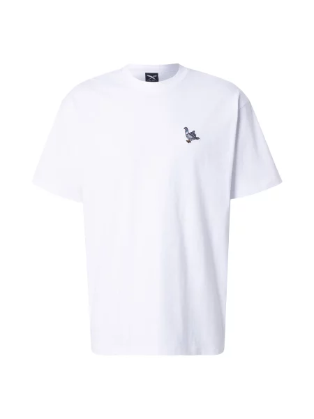 Iriedaily Tricou Pigeon Finger' alb