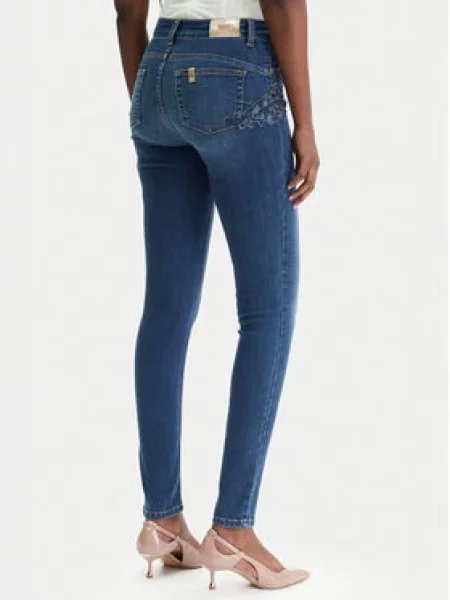 Liu Jo Jeans hlače Mornarsko modra