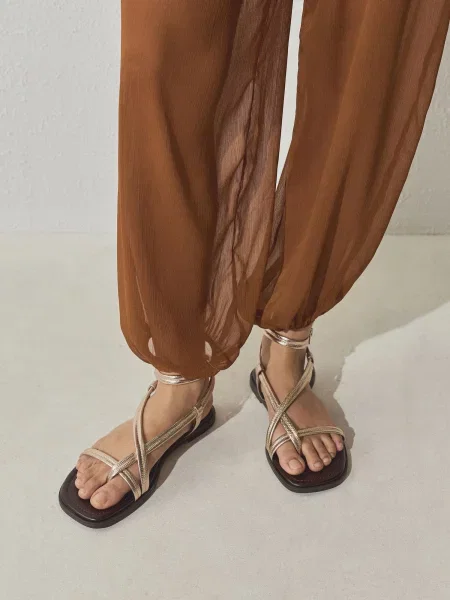 Next Sandale Forever Comfort auriu