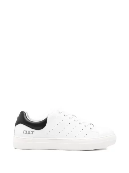 Sneakerși Cult din piele alb