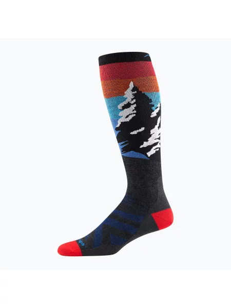 Șosete pentru bărbați Darn Tough Solstice OTC Lightweight charcoal gri