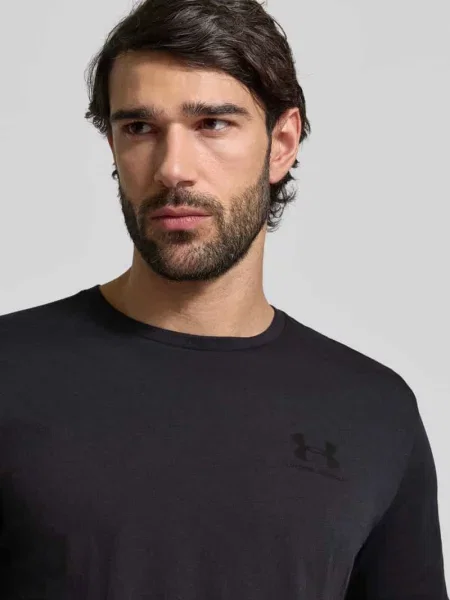 T-shirt Under Armour Sportstyle Left Chest SS Tee černé L czarna