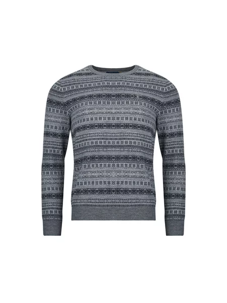 Polo Ralph Lauren Pulover / temno / črna / bela siva