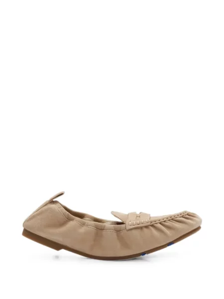 Pantofi loafer Burberry din piele de căprioară