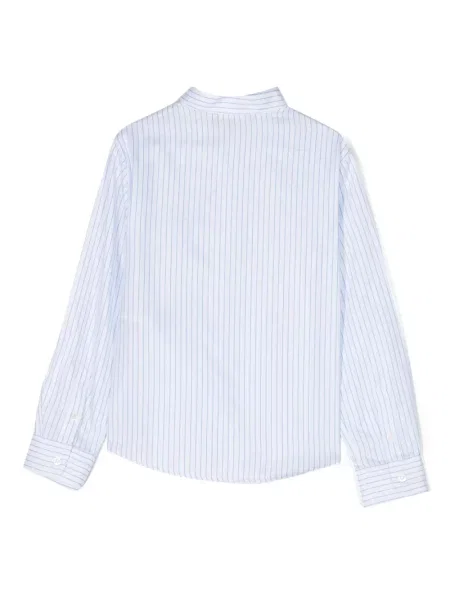 Koszula dziecięca Emporio Armani niebieska