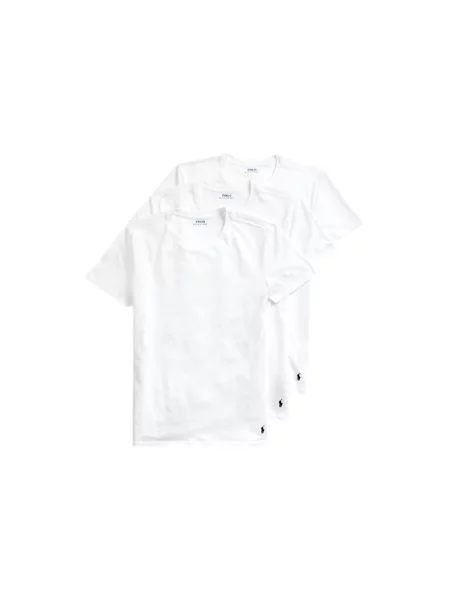 Koszulka polo Polo Ralph Lauren Underwear biała