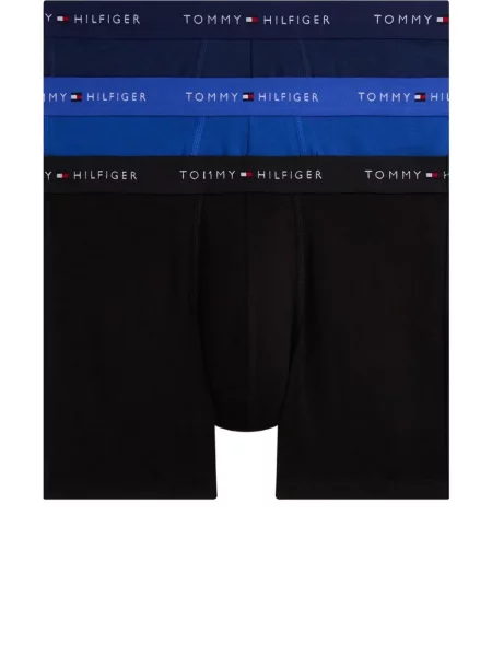 Boxeri Tommy Hilfiger cu autograf albastru
