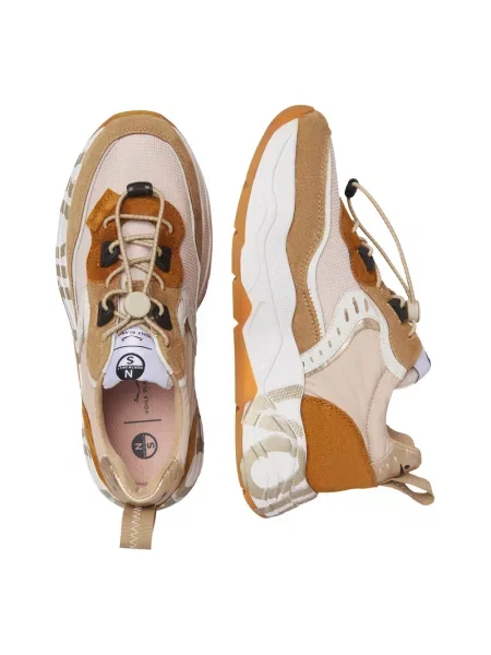 Sneakersy Voile Blanche skórzane