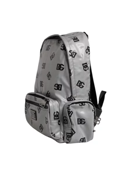 Plecak Dolce And Gabbana z logo szary