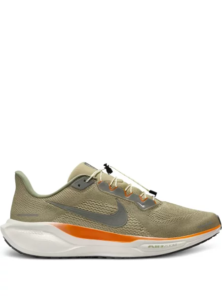 Fűzős csipkés hímzett sneaker Nike Mercurial narancsszínű