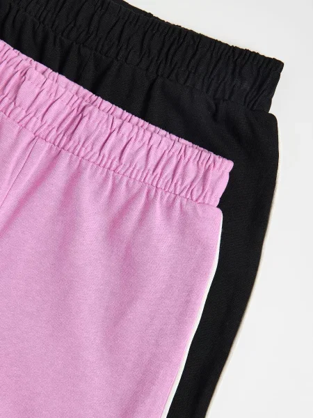 Reserved Спортивні штани з лампасами чорний