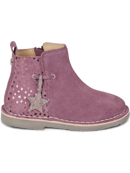 Pantofi copii Citrouille Et Compagnie violet